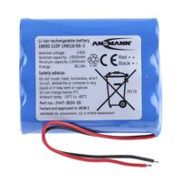 2447-3034-20-520 Ansmann 3.635V Lithium-Ion Rechargeable Battery Pack, 10.5Ah - Pack of 1
