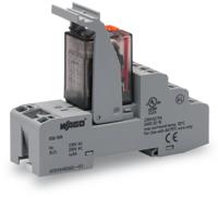 858-508 WAGO 858 Series Relay Module, DIN Rail Mount, 230V ac Coil, 4PDT, 4-Pole, 5A Load