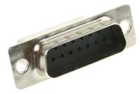 09670155601 HARTING 15 Way Cable Mount D-sub Connector Plug
