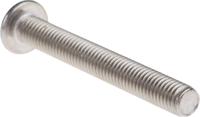 304-4766 RS PRO Stainless Steel Hex Socket Button Screw, ISO 7380, M5 x 40mm