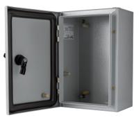 nsys3dex3215 Schneider Electric PanelSet S3D Series Steel Wall Box, IP66, ATEX, 300 mm x 200 mm x 150mm