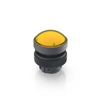 1745055111400 RAFI RAFIX 22 QR Series Yellow Indicator, 22.3mm Mounting Hole Size, Threaded Ring Termination, IP65