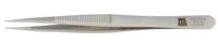 136-9693 RS PRO 120 mm, Stainless Steel, Serrated, Tweezers
