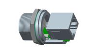 rcp5spffhscm7001 Amphenol Industrial RCP Series RJ45 RJ45 Panel Middle Size Screw