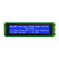 nhd-0440wh-atmi-jt NEWHAVEN DISPLAY INTERNATIONAL NHD-0440WH-ATMI-JT# Alphanumeric LCD Alphanumeric Display, White on Blue, 4 Rows by 40