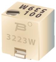 3223w-1-503e 50kΩ, SMD Trimmer Potentiometer 0.125W Top Adjust Bourns, 3223