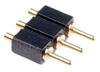 811-s1-003-10-014101 Preci-Dip 811 Series Straight Through Hole Spring Loaded Connector, 3 Contact(s), 2.54 mm Pitch, 1 Row, Shrouded