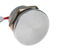 pbar2af0000 APEM Piezo Switch, Momentary, SPST, IP68, Wire Lead, 200 mA @ 24 V dc, -40 → +75°C Natural Aluminium