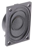2945 Visaton 28mm dia 2W nom Mid Range Speaker Driver, 8Ω, 230 Hz → 20 kHz