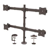 armquad StarTech.com Desk Mounting Monitor Arm for 4 x Screen, 27in Screen Size