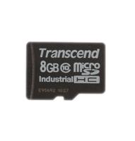 ts8gusdc10i Transcend 8 GB Industrial MicroSDHC Micro SD Card, Class 10