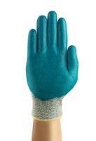 11501060 Ansell HyFlex 11-501 Grey Kevlar Cut Resistant Gloves, Size 6, Nitrile Foam Coating