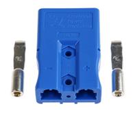 sbs50blu1012 Anderson Power Products, SBS Series Male 2 Way Battery Connector, 110A, 600 V