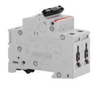 2cds272061r0064-s202-muc-c-6a-10-ka ABB System Pro M Compact S200MUC MCB, 2P, 6A Curve C, 440V AC, 500V DC, 25 kA Breaking Capacity