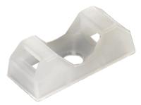 151-10920-ctqm5-pa66-na HellermannTyton Self Adhesive Natural Cable Tie Mount 9.5 mm x 21mm