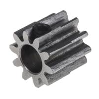 878-7897 RS PRO Steel 10 Teeth Spur Gear, 1 Module, 6mm Bore Diam, 10mm Pitch Diam, 12.5mm Hub Diam
