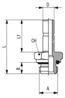 176-1309 RS PRO Push-in Fitting, M5 Male to Push In 6 mm, Threaded-to-Tube Connection Style