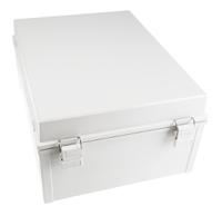 cab-pc-304018-g-cabinet Fibox CAB PC Series Polycarbonate Wall Box, IP65, 300 mm x 400 mm x 180mm