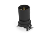 484924-e ERNI Circular Connector, 5 Contacts, Board, M12 Connector, Plug, Male, IP65, IP67, Standard Circular Connectors Series