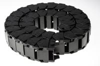 1730630 Igus 17, e-chain Black Cable Chain - Flexible Slot, W48.5 mm x D39mm, L1m, 63 mm Min. Bend Radius, Igumid G