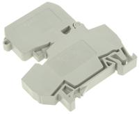 281-622281-417 WAGO 281-622/281-417 281 Series Grey, 4mm², Single-Level, Cage Clamp Termination, Fused