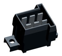 963357-5 TE Connectivity Automotive Connector Plug Black Through Hole 6 Way, Solder Termination