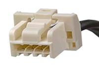 15135-0406 Molex 4 Way Male CLIK-Mate to 4 Way Male CLIK-Mate Wire to Board Cable, 600mm