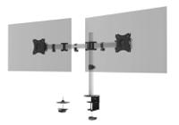 509523 Durable Desk Mounting Monitor Arm for 2 x Screen, 27in Screen Size