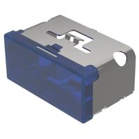 03-9016 Indicator Lens Rectangle Style, Blue, 38 Long