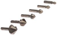 248-5576 RS PRO Countersink Drill Bit Set, 6.3 mm, 8.3 mm, 10.4 mm, 12.4 mm, 16.5 mm, 20.5 mm Head, 6 Piece(s)