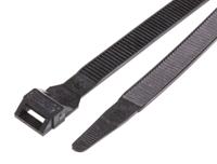 0-319-10 Legrand Cable Tie, 123mm x 9 mm, Black PA 12, Pk-100