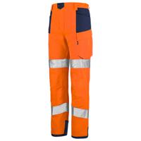 la-1hvn3pi-5-404-1 Cepovett Safety 1HVN3PI Hi Vis Trouser Hi-Vis 30.7 to 33.5 in 30.7/33.5 in Leg Length 80cm