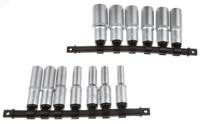 487-173 RS PRO 13-Piece Metric 1/2 in Deep Socket Set , 6 point