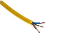 196-4713 RS PRO Arctic Grade 2.5 mm² 3 Core Power Cable, H05VV-F, Yellow PVC, 100m