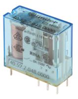 405270480000 Finder PCB Mount Power Relay, 48V dc Coil, 8A Switching Current, DPDT