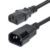 pxtc13c141415feu StarTech.com Straight IEC C13 Straight IEC C14 Power Cord, 4.5mPXT