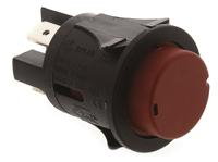 sp6017c100000 Molveno Push Button Switch, Momentary, Panel Mount, 25mm Cutout, DPST