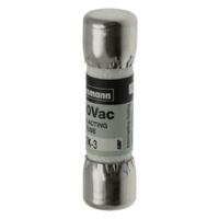 ktk-3 Eaton 3A F Melamine Cartridge Fuse, 10 x 38mm