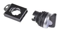 l21kv30 BACO BACO Series 2 Position Selector Switch Head, 22mm Cutout, Black Handle