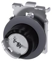 3su1060-4lf01-0aa0 Siemens SIRIUS ACT 3SU10 2-position Key Switch Head, Latching, 30mm Cutout