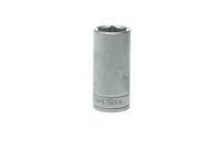m380619-c Teng Tools 3/8 in Drive 19mm Deep Socket, 6 point, 55 mm Overall Length