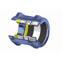 5210305053112050 Lapp SKINTOP Series Metallic Nickel Plated Brass Cable Gland, M40 Thread, 19mm min., 28mm max., IP68