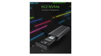 ib-1824ml-c31 ICY BOX M.2 NVMe SSD Hard Drive Enclosure, USB C