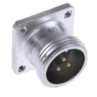 sl-em-13-u Amphenol Socapex Circular Connector, 3 Contacts, Panel, Standard Connector, Plug, Male, IP67, SL61 Series