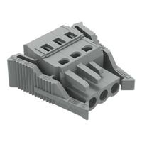 231-103037-000 WAGO 231 Series Pluggable Connector, 3-Pole, Female, 3-Way, Snap-In, 16A