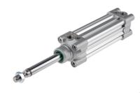 480-2197 RS PRO Pneumatic Piston Rod Cylinder - 40 mm Bore, 80 mm CDEM Series, Double Acting Acting