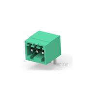 2842530-3 TE Connectivity 2842 Series PCB Terminal Block, 3-Contact, 2.5mm Pitch, Board Mount, 1-Row, Through Hole Termination
