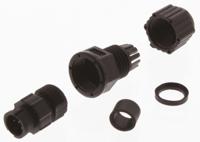 au-05bmma-ll7001 Amphenol Industrial Circular Connector, 5 Contacts, Panel, Miniature Connector, Plug, Male, IP67, Ceres Series