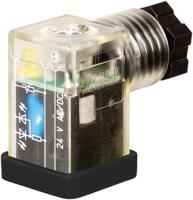 7000-30105-0000000 Murrelektronik Limited 2P+E DIN 43650 C, Female DIN 43650 Solenoid Connector with Indicator Light, 24 V AC/DC Voltage