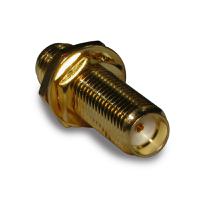 132170rp Amphenol RF Straight 50Ω Coaxial Adapter SMA Jack to SMA Jack 18GHz